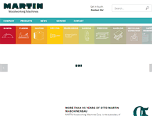 Tablet Screenshot of martin-usa.com